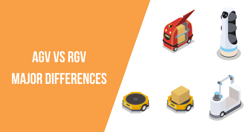 Differences between AGV, AMR, and RGV