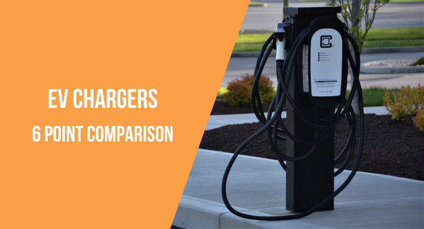 EV Chargers 6 Point Comparison