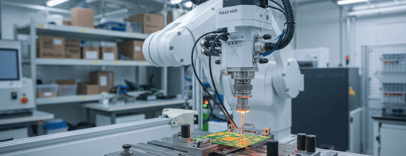 抵抗加熱式（パルスヒート）はんだ付けロボットとは？