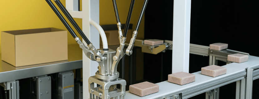 パラレルリンクロボットとは、特徴や仕組み構造解説