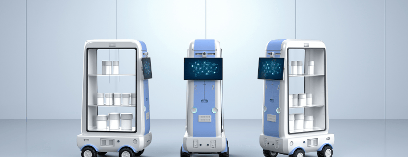配膳ロボットのイメージ