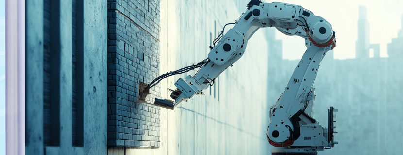 建設ロボット