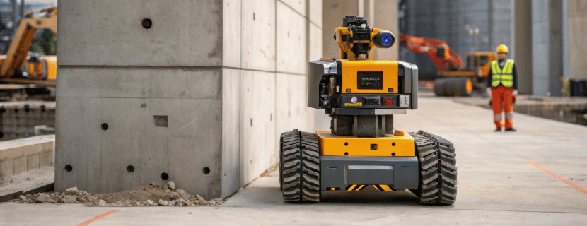 建設ロボット