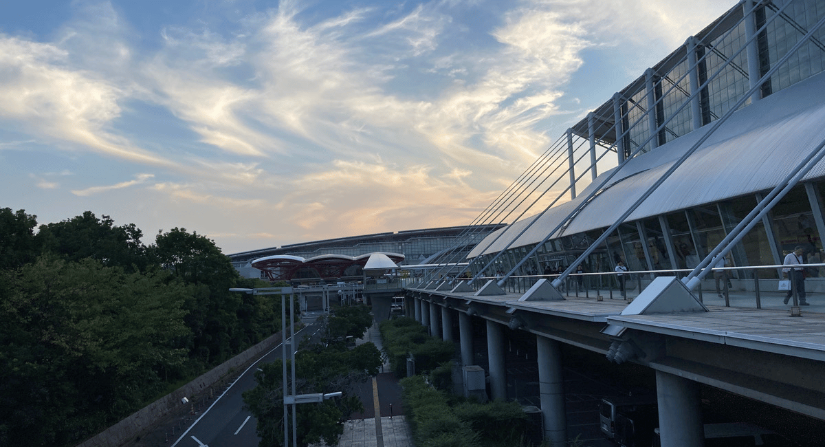 展示会場周辺の雰囲気