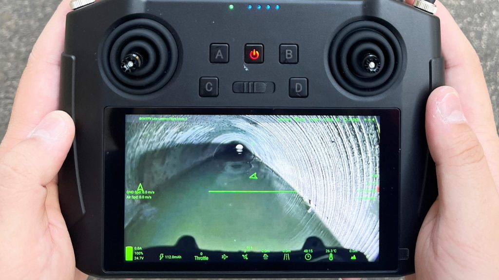 Swimmy Eye下水道点検モデル