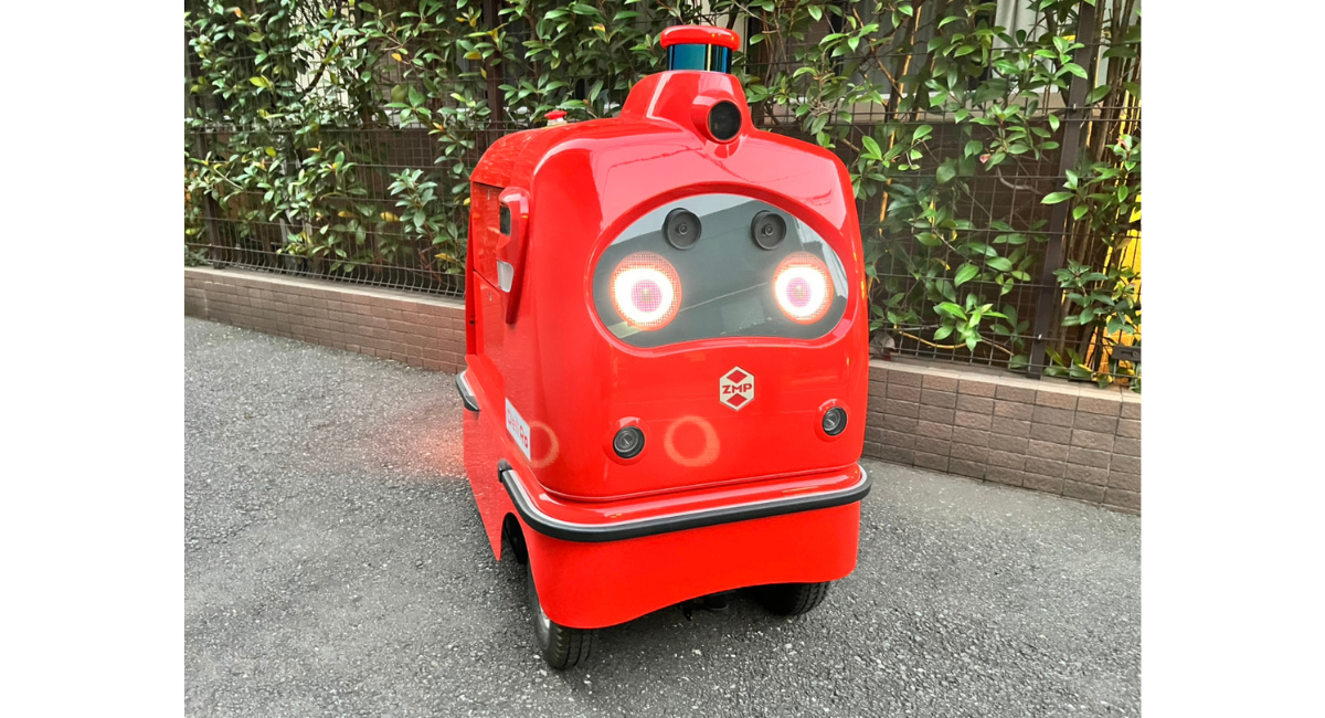 自動運転配送ロボ DeliRo