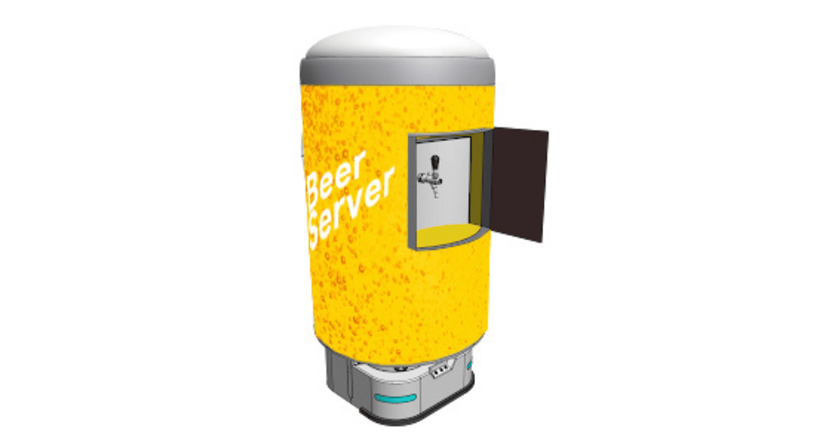 ビールサーバーロボ