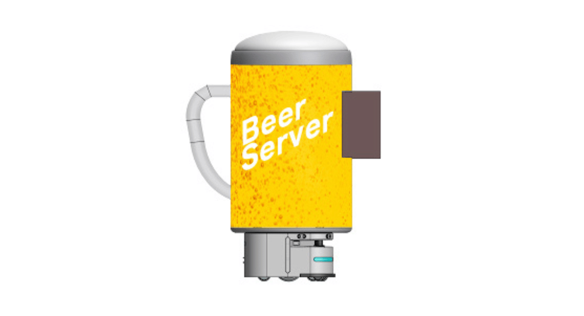 ビールサーバーロボ