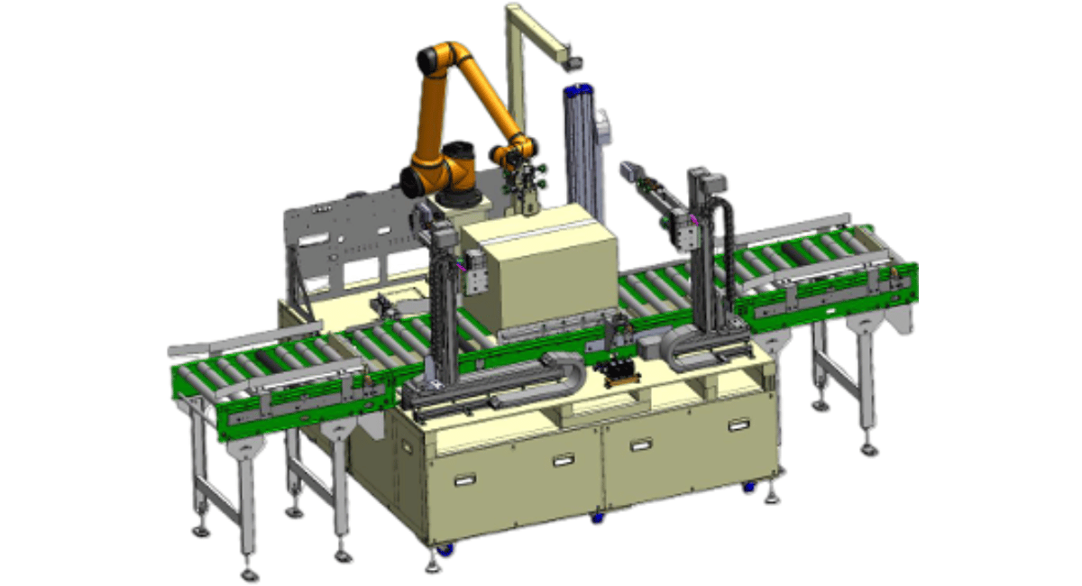 ダンボール開梱システム