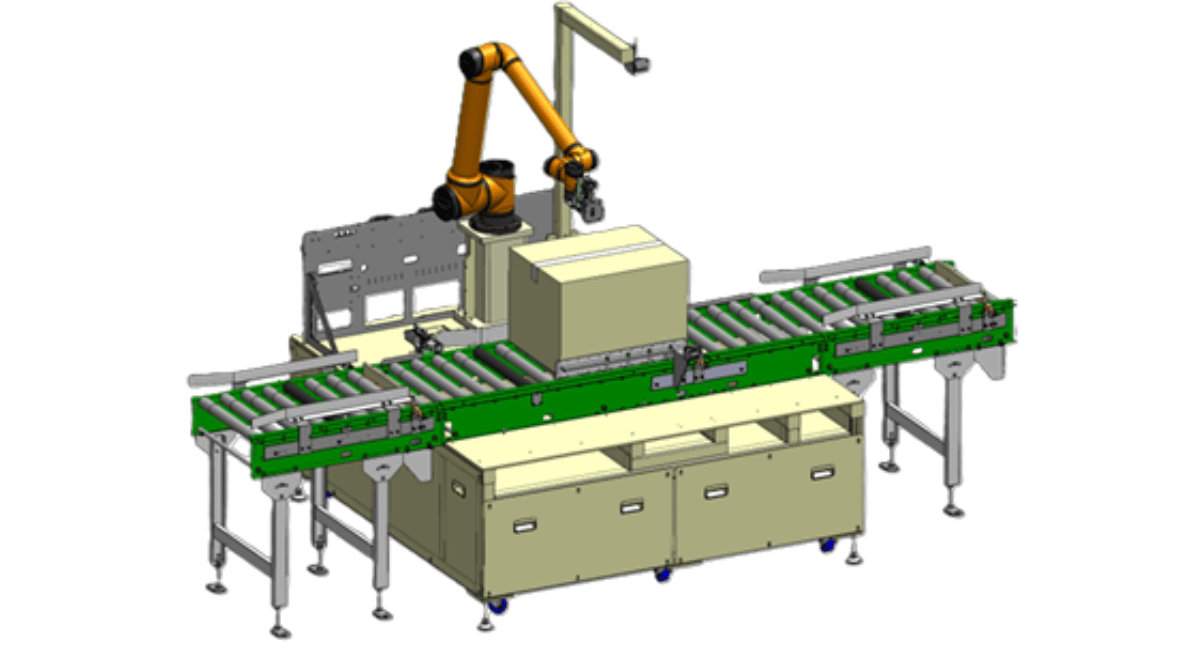 ダンボール開梱システム