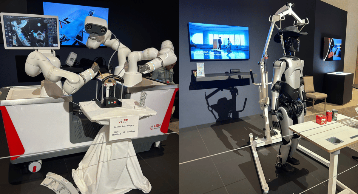 展示されていたヒューマノイド