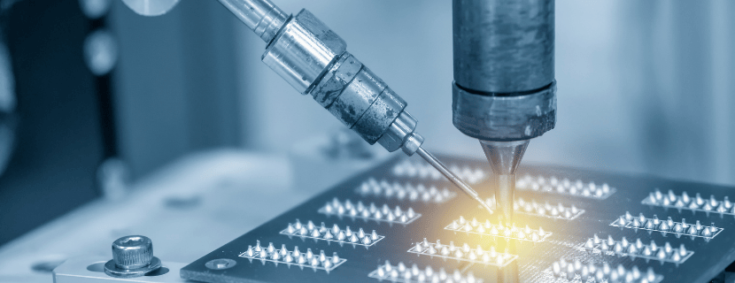 AI/IoTと連携するIHはんだ付けロボットのイメージ