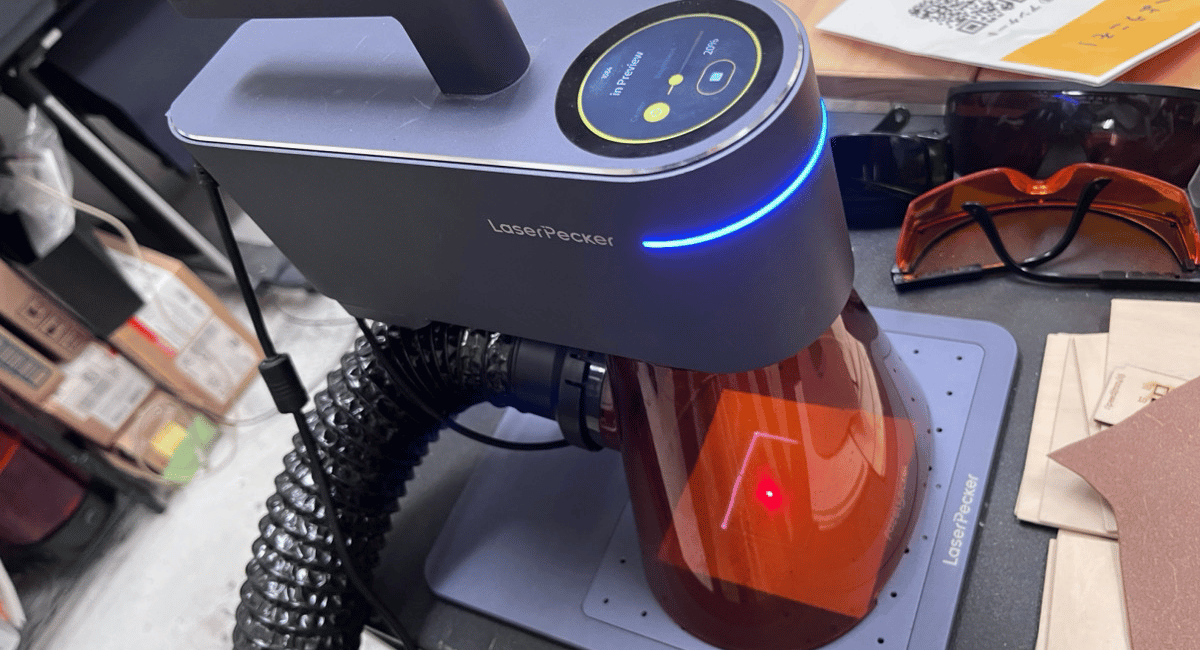 LaserPecker実演②