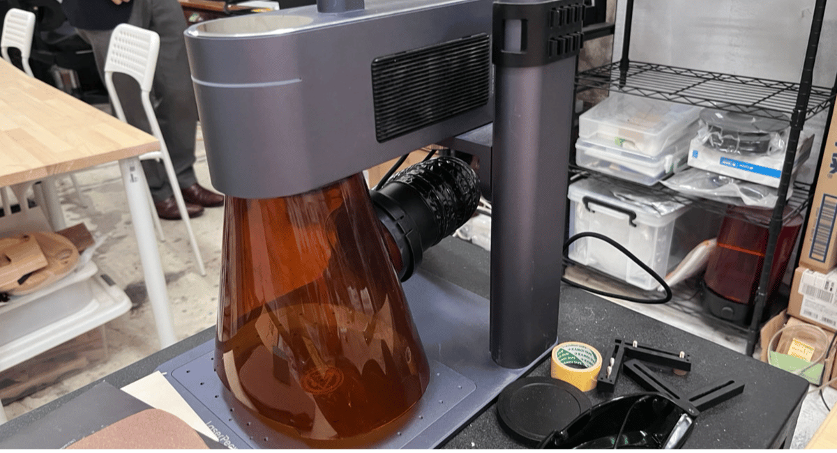 LaserPecker実演①