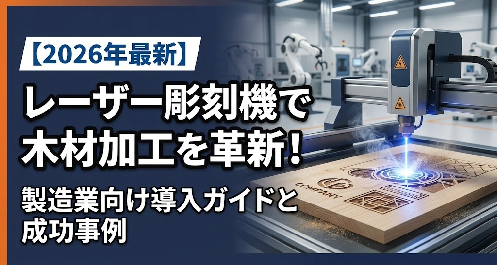 【2026年最新】レーザー彫刻機で木材加工を革新！製造業向け導入ガイドと成功事例