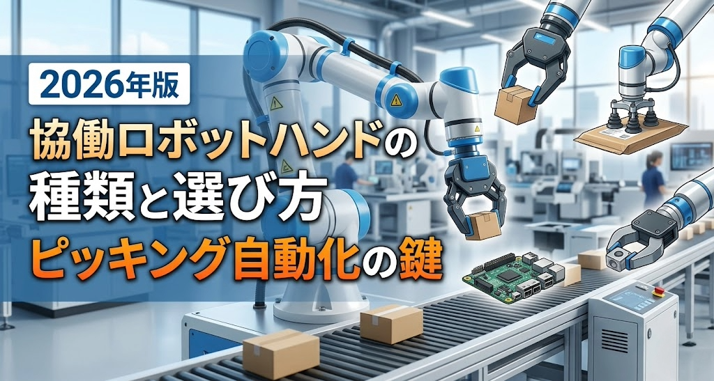 2026年版協働ロボットハンドの種類と選び方ピッキング自動化の鍵