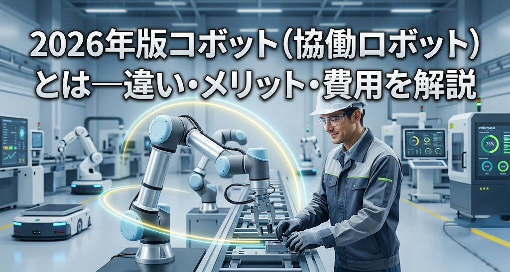 2026年版コボット（協働ロボット）とは―違い・メリット・費用を解説