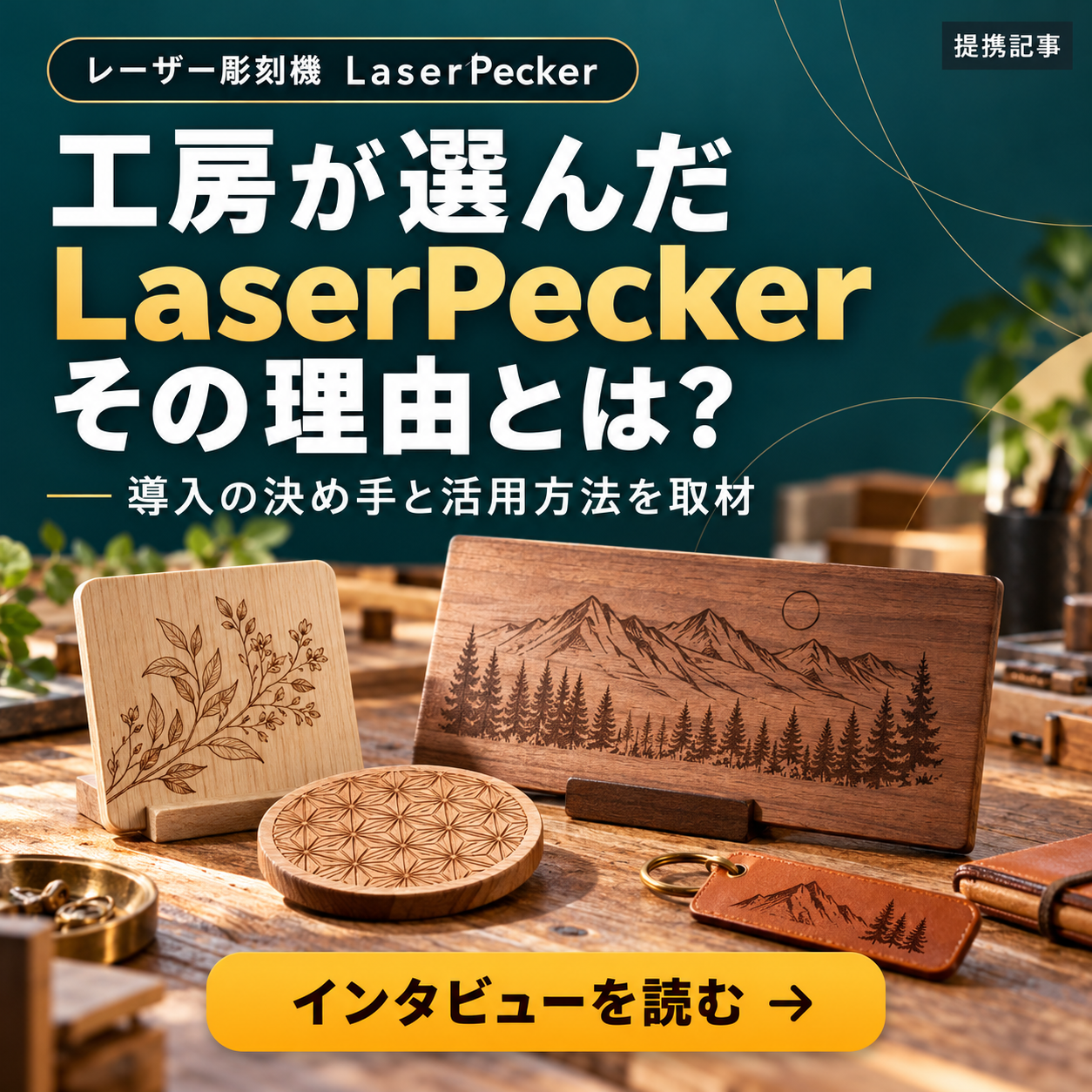 工房が選んだLaserPecker、その理由とは？ 導入の決め手と活用方法を取材